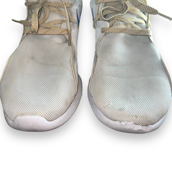 Nike Men's Tessen Running Shoes White / Blue Athletic Sneakers Size 13 - Picture 4 of 13